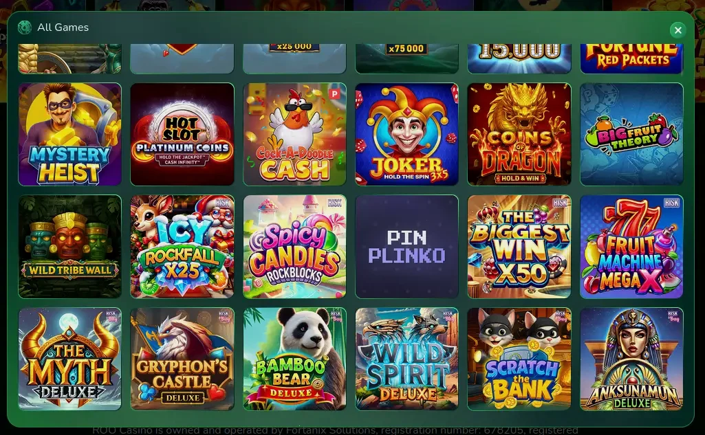 Ricardos Online Casino Bonus Übersicht